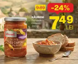 Annabella RÂURENI Zacuscă cu ciuperci Ofertă