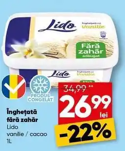 PROFI Înghețată fără zahăr Ofertă