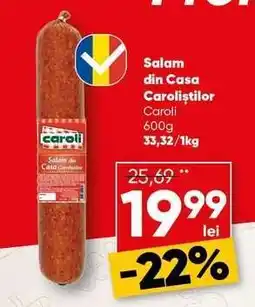 PROFI Salam din Casa Caroliștilor Ofertă