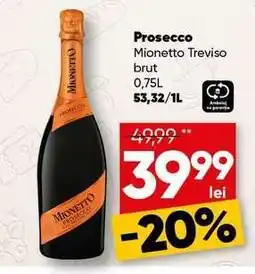 PROFI Prosecco Mionetto Treviso brut Ofertă