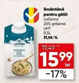 PROFI Smântână pentru gătit LaDorna Ofertă