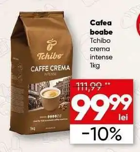 Cafea boabe Tchibo crema intense 1kg
