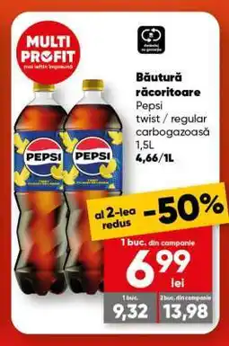 PROFI Pepsi twist / regular carbogazoasă 1,5L Ofertă