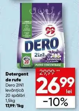 PROFI Detergent de rufe Dero 2IN1 Ofertă
