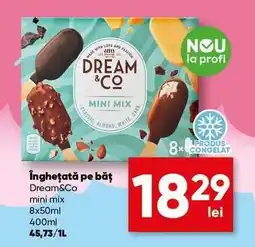 PROFI Înghețată pe băț Dream&Co mini mix Ofertă