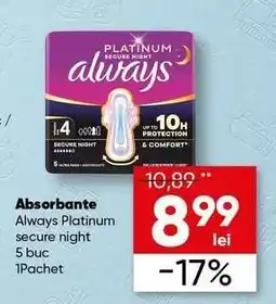 PROFI Always Platinum Secure Night Ofertă