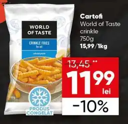 PROFI Cartofi World of Taste crinkle Ofertă