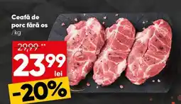PROFI Ceafă de porc fără os Ofertă