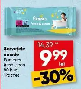 PROFI PAMPERS Fresh clean Ofertă