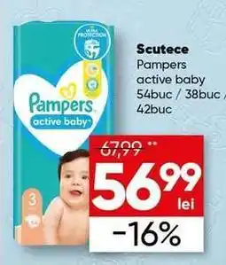 PROFI Scutece Pampers active baby Ofertă