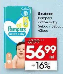 Scutece Pampers active baby