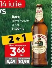 PROFI Bere Birra Moretti Ofertă