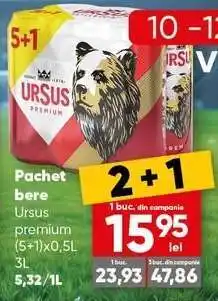 PROFI Pachet bere Ursus premium Ofertă