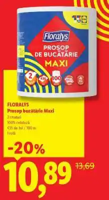 Lidl FLORALYS Prosop bucătărie Maxi Ofertă