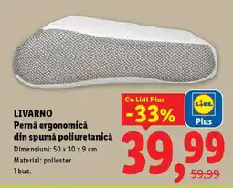Lidl LIVARNO Pernă ergonomică Ofertă