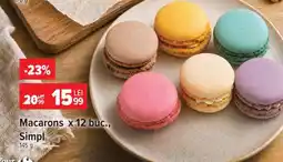 Carrefour Macarons × 12 buc., Simpl Ofertă