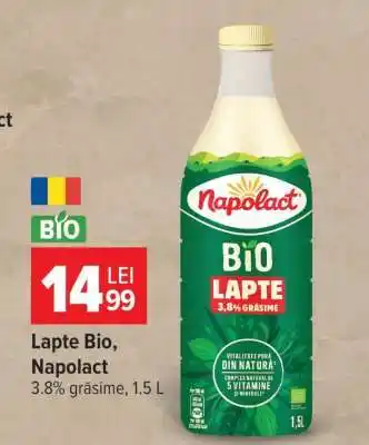 Carrefour Lapte Bio Napolact Ofertă