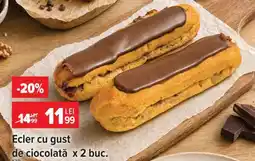 Carrefour Ecler cu gust de ciocolată x 2 buc Ofertă