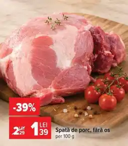 Carrefour Spată de porc fără os Ofertă