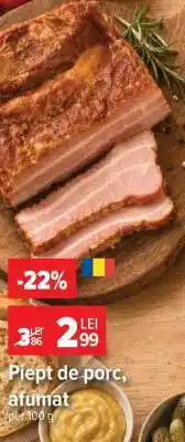 Carrefour Piept de porc, afumat Ofertă