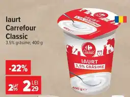 Carrefour Iaurt Carrefour Classic Ofertă
