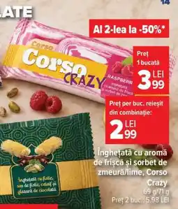 Carrefour Înghețată Corso Crazy Ofertă