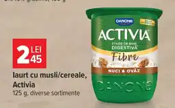 Carrefour Iaurt cu musli/cereale, Activia Ofertă