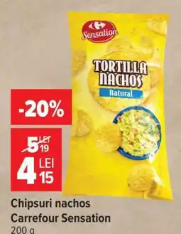 Carrefour Chipsuri nachos Carrefour Sensation Ofertă