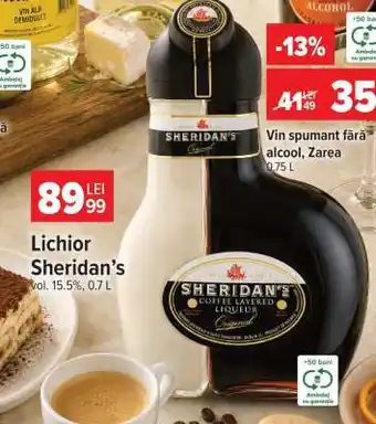 Carrefour Lichior Sheridan’s Ofertă