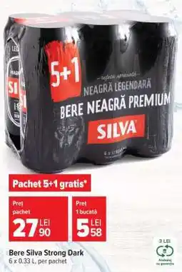Carrefour Bere Silva Strong Dark Ofertă