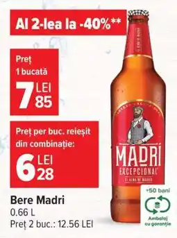 Carrefour Bere Madri Ofertă
