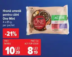 Carrefour Hrană umedă pentru câini One Mini Ofertă