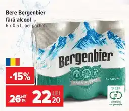 Carrefour Bere Bergenbier fără alcool Ofertă