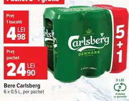 Carrefour Bere Carlsberg Ofertă