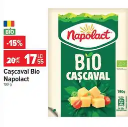 Carrefour Cașcaval Bio Napolact Ofertă
