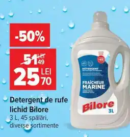 Carrefour Detergent de rufe lichid Bilore Ofertă
