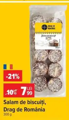 Carrefour Salam de biscuiți, Drag de România Ofertă