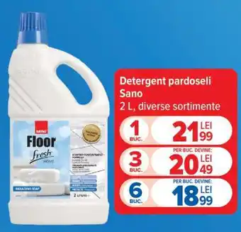 Carrefour Detergent pardoseli Sano Ofertă