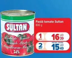 Carrefour Pastă tomate Sultan Ofertă