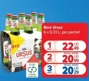 Carrefour Bere Ursus Ofertă
