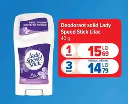 Carrefour Deodorant solid Lady Speed Stick Lilac Ofertă