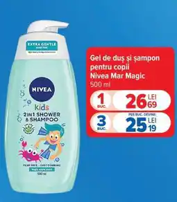 Carrefour Nivea Mar Magic 2in1 Shower & Shampoo Ofertă