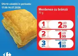 Carrefour Merdenea cu brânză Ofertă