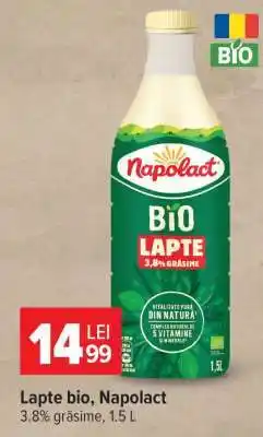 Carrefour Lapte Bio Napolact Ofertă