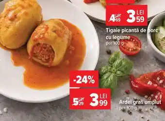 Carrefour Tigaie picantă de porc cu legume Ofertă