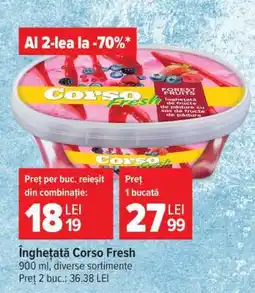 Carrefour Înghețată Corso Fresh Ofertă