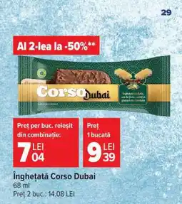 Carrefour Înghețată Corso Dubai Ofertă