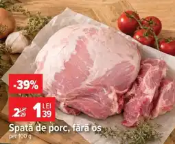 Carrefour Spată de porc fără os Ofertă