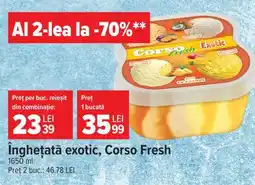 Carrefour Înghețată Exotic Corso Fresh Ofertă