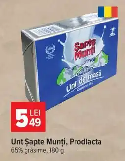 Carrefour Unt Șapte Munți Prodlacta Ofertă